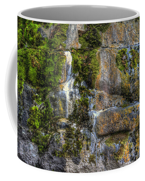 Hdr Coffee Mug featuring the photograph Nature's Abstract by Brad Granger