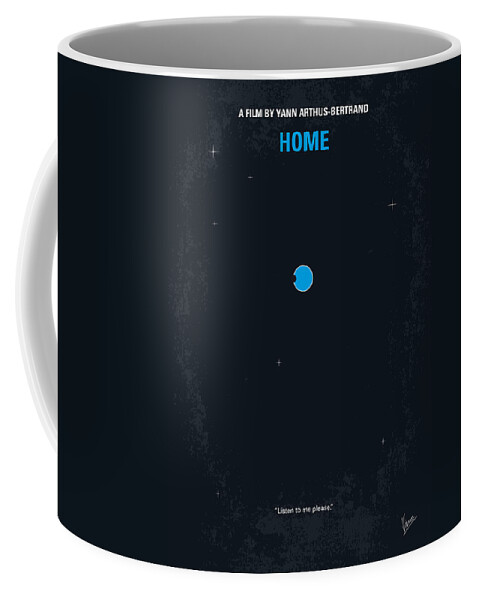 Home Coffee Mug featuring the digital art No037 My home minimal movie poster by Chungkong Art