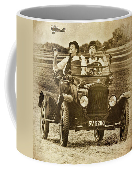 Laurel Coffee Mug featuring the photograph Not Likely Laurel and Hardly Hardy by Chris Lord