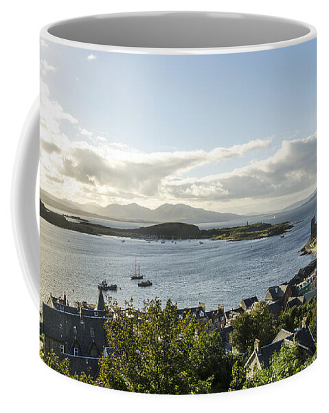 Oban Coffee Mug featuring the photograph Oban Bay View by Chris Thaxter