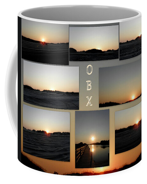 Sunset Coffee Mug featuring the photograph OBX North Carolina Sunsets by Kim Galluzzo