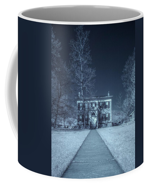 Old House Coffee Mug featuring the photograph Old House Infrared by Joshua House