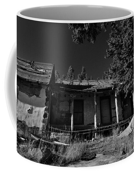 Ranch Coffee Mug featuring the photograph Old Mountain Ranch by Ron Cline