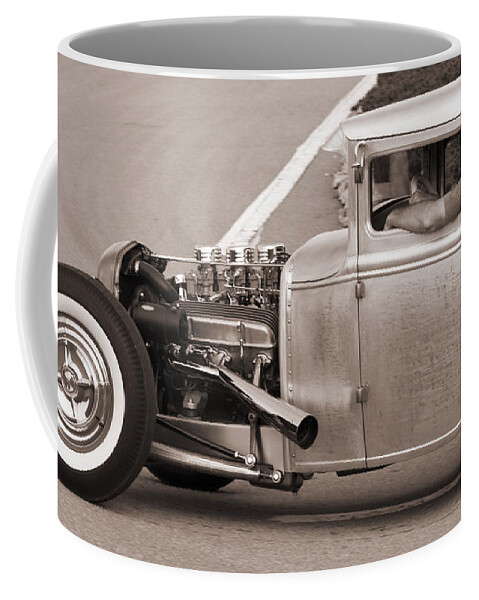 Transportation Coffee Mug featuring the photograph Old School Pick-up by Dennis Hedberg