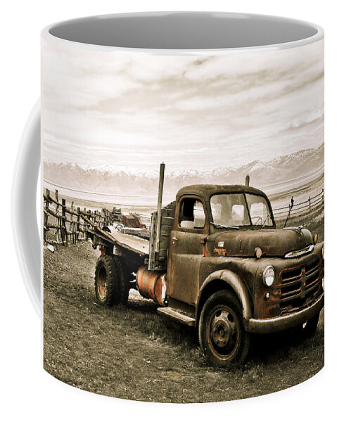Utah Coffee Mug featuring the photograph Old Timer 2 by Marilyn Hunt