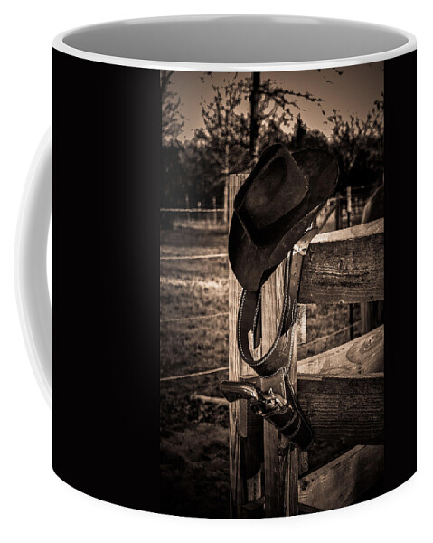 Afternoon Coffee Mug featuring the photograph Old West by Doug Long