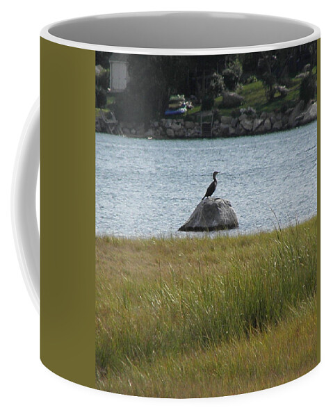 Sea Coffee Mug featuring the photograph On The Look Out by Kim Galluzzo