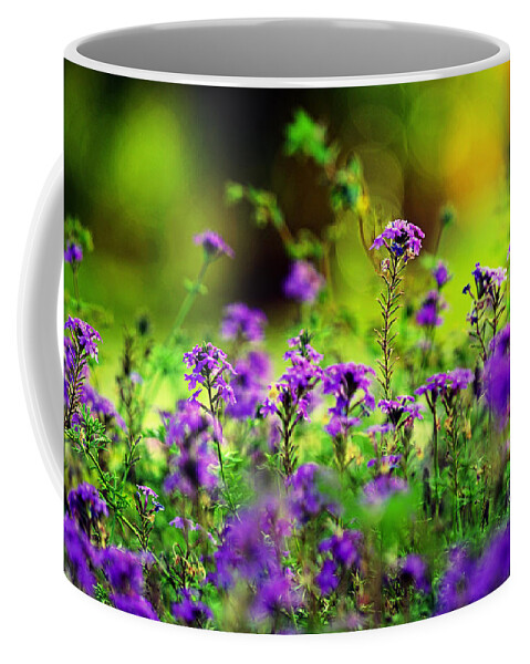 Flowers Coffee Mug featuring the photograph One Touch of Nature by Melanie Moraga