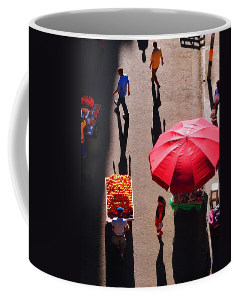 Orange Sunshine Coffee Mug featuring the photograph Orange Sunshine by Skip Hunt