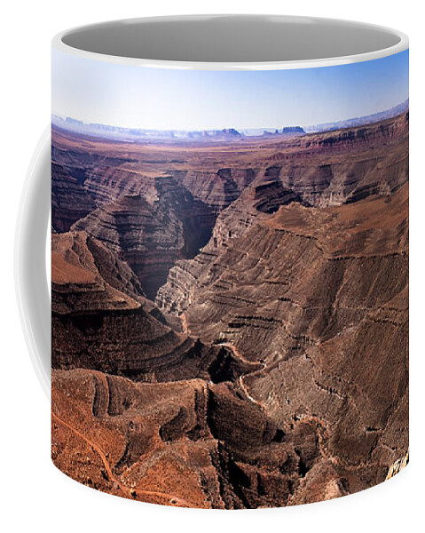  Panoramic Coffee Mug featuring the photograph Panormaic View of Canyonland by Robert Bales
