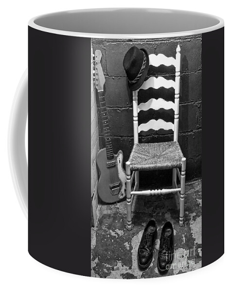 Hat Coffee Mug featuring the photograph Papa Was A Rollingstone by Terry Doyle