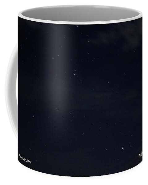  Coffee Mug featuring the photograph Perseid Meteor 2012 by PJQandFriends Photography