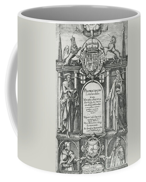 Art Coffee Mug featuring the photograph Pharmacopoeia Londinensis, 1632 by Science Source