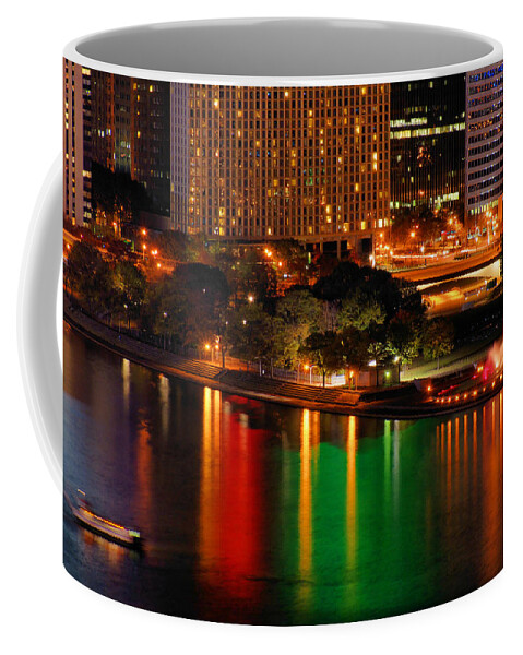 Pittsburgh Coffee Mug featuring the photograph Pittsburgh At Night by Michelle Joseph-Long