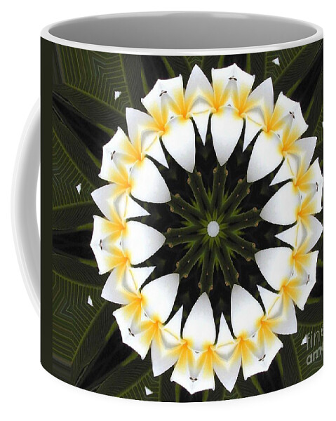 Plumeria Coffee Mug featuring the photograph Plumeria 1 by Mark Gilman