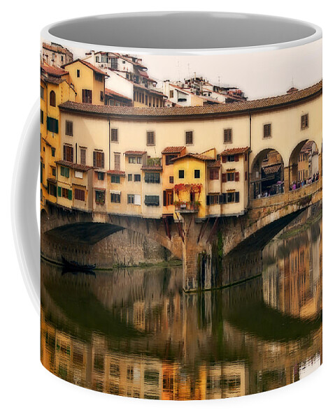 Ponte Vecchio Coffee Mug featuring the photograph Ponte Vecchio by Steven Sparks