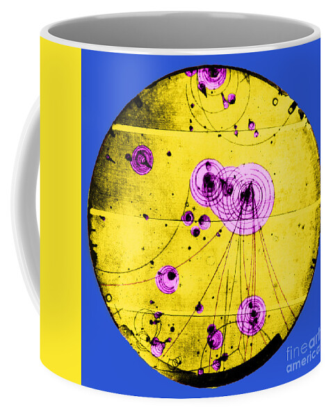 History Coffee Mug featuring the photograph Proton-photon Collision by Omikron