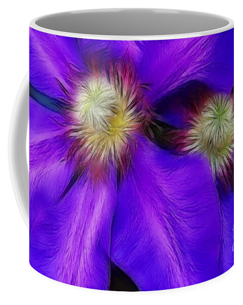 Floral Coffee Mug featuring the photograph Purple Majesty by Sandra Bronstein