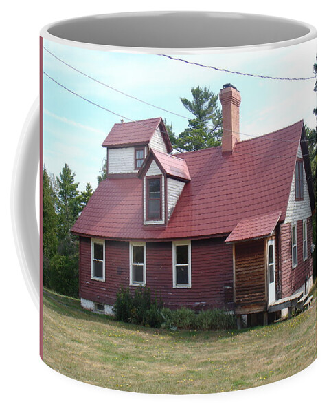 Lighthouse Coffee Mug featuring the photograph Range Light by Bonfire Photography
