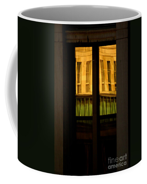 reflection Photographs Coffee Mug featuring the photograph Rectangular Reflection by Aimelle Ml