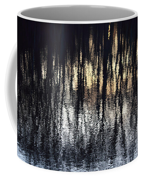 Abstract Coffee Mug featuring the photograph Reflections by Andrew Pacheco