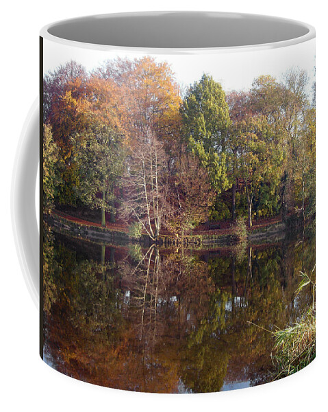 River Coffee Mug featuring the photograph Reflections of Autumn by Rod Johnson