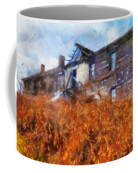 House Coffee Mug featuring the photograph Remember When by Lois Bryan