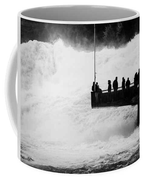 Rhine Falls Coffee Mug featuring the photograph Rhine Falls Schaffhausen by Matthias Hauser