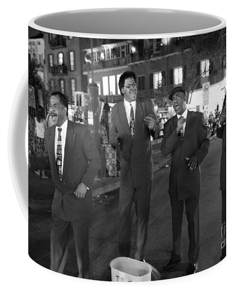 New Orleans Coffee Mug featuring the photograph Rhythm and Blues by Leslie Leda