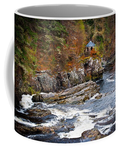 Scotland Coffee Mug featuring the photograph River of Falls by Chris Boulton