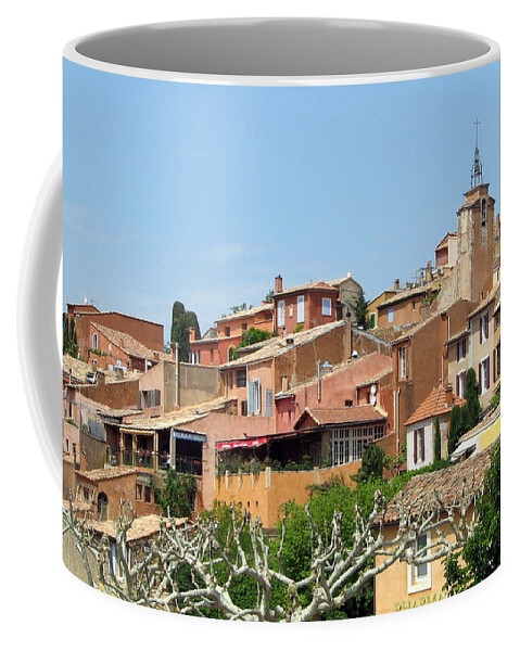 Roussillon Coffee Mug featuring the photograph Roussillon in Provence by Carla Parris