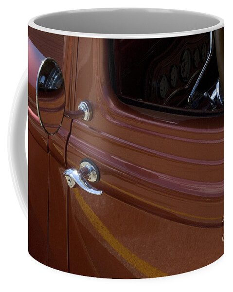 Hot Rod Coffee Mug featuring the photograph Route 66 Classic Cars 14 by Bob Christopher
