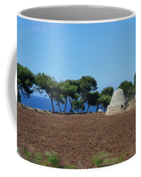 Alberobello Coffee Mug featuring the photograph Rural Trulli by Carla Parris
