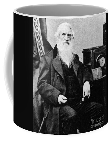 Science Coffee Mug featuring the photograph Samuel Morse, American Inventor by Science Source