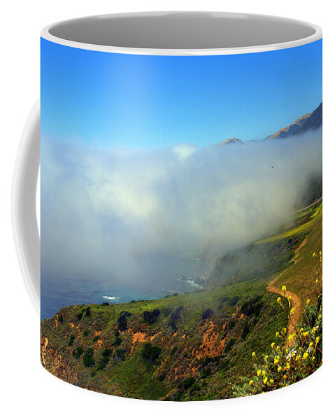 California Coffee Mug featuring the photograph Scenic Pacific Coast by Caroline Stella