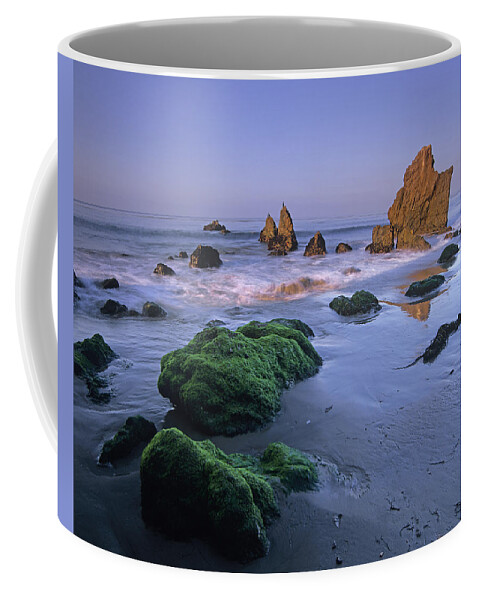00175767 Coffee Mug featuring the photograph Seastacks On El Matador State Beach by Tim Fitzharris