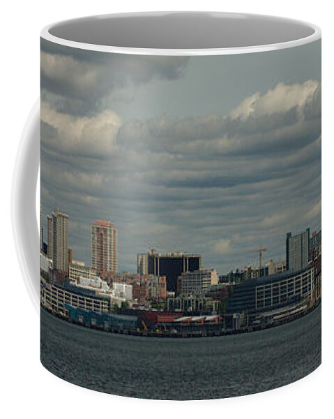 Panorama Coffee Mug featuring the photograph Seattle Panorama 2 by Michael Merry