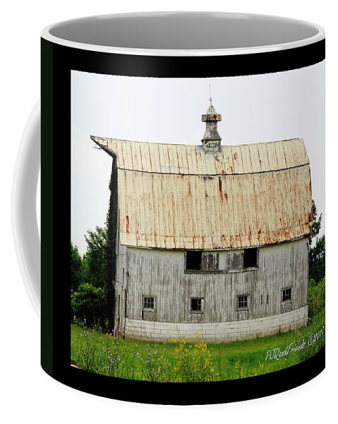 Barn Coffee Mug featuring the photograph 'Sherwin's Barn' by PJQandFriends Photography