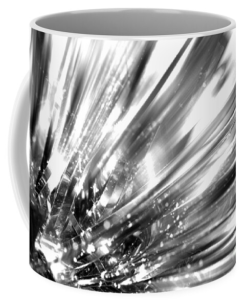 Silver Coffee Mug featuring the photograph Silver explosion by Simon Bratt