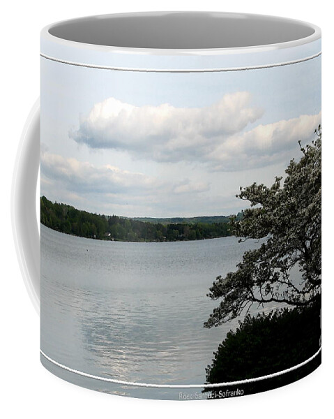 Skaneateles Lake Coffee Mug featuring the photograph Skaneateles Lake in NY Finger Lakes Water Color Effect by Rose Santuci-Sofranko