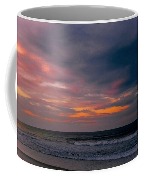 Sunset Coffee Mug featuring the photograph Sky of Pastels by DigiArt Diaries by Vicky B Fuller