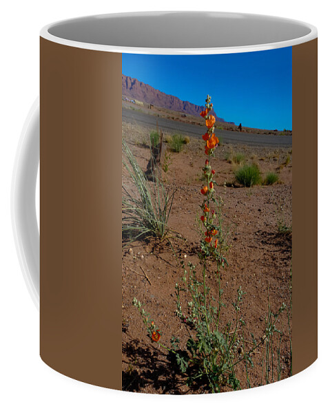 Flower Coffee Mug featuring the photograph Southwest Wildflower by Julie Niemela