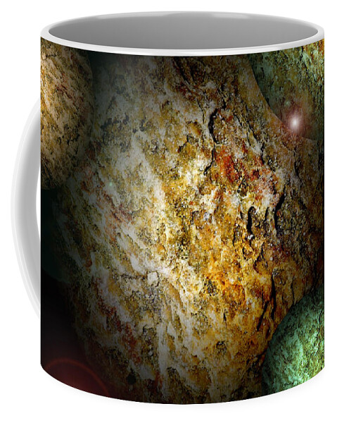 Space Coffee Mug featuring the digital art Space by Lynda Lehmann