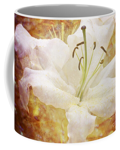 Clare Bambers Coffee Mug featuring the photograph Sparkling Lily by Clare Bambers