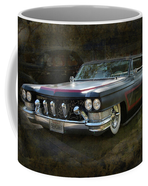 Caddy Coffee Mug featuring the photograph Spider Sled by Bill Dutting