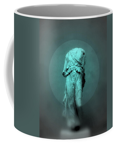 Figurine Coffee Mug featuring the photograph Still life - robed figure by Kathleen Grace