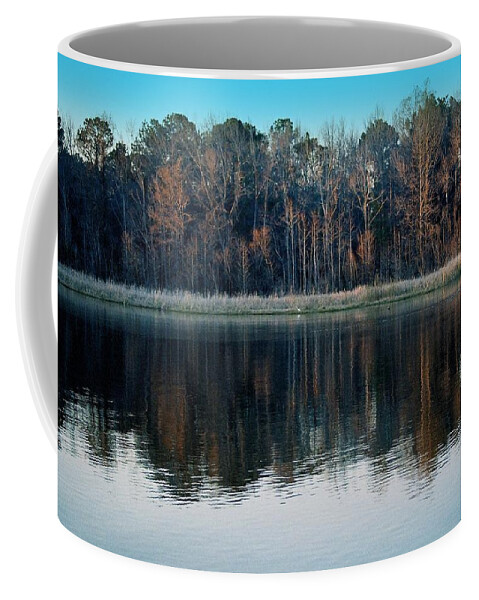 Water Coffee Mug featuring the photograph Still Water by Paul Wilford
