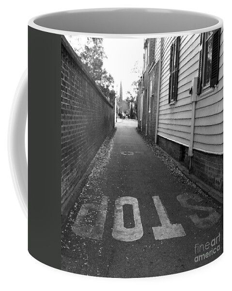 Stop Coffee Mug featuring the photograph Stop by Andrea Anderegg