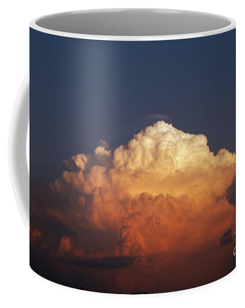 Storm Clouds Coffee Mug featuring the photograph Storm Clouds at Sunset by Mark Dodd