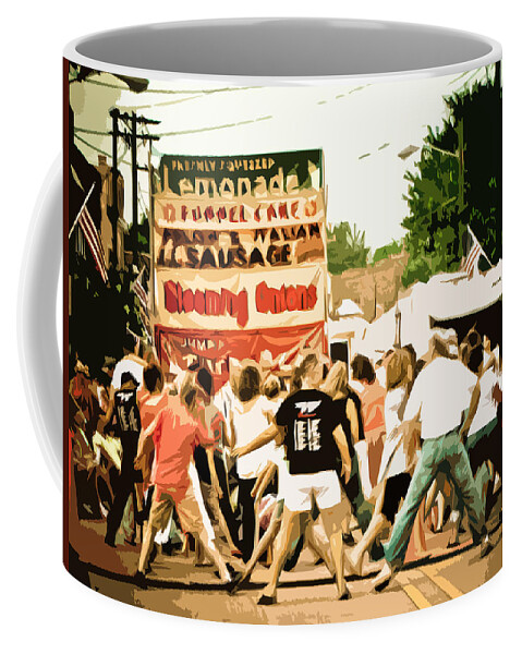 Street Coffee Mug featuring the photograph Street Dance by Jessica Brawley